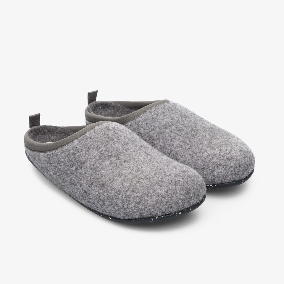 Camper Wabi Dark Grey - Camper Women's Slippers ||5683-XNAOE||